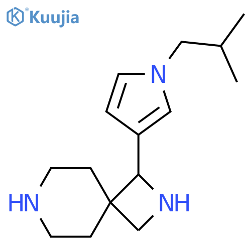 1-1-(2-methylpropyl)-1H-pyrrol-3-yl-2,7-diazaspiro3.5nonane structure