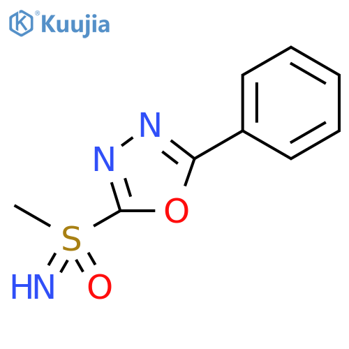 imino(methyl)(5-phenyl-1,3,4-oxadiazol-2-yl)-lambda6-sulfanone structure