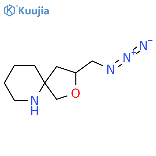 3-(azidomethyl)-2-oxa-6-azaspiro4.5decane structure
