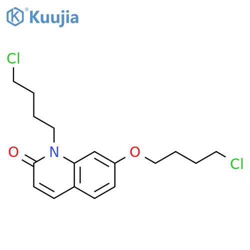 7-(4-Chlorobutoxy)-1-(4-chlorobutyl)quinolin-2-one structure