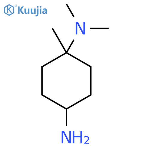N1,N1,1-trimethylcyclohexane-1,4-diamine structure