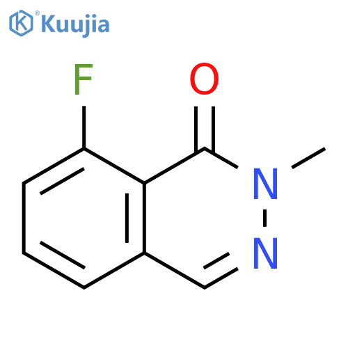 1(2H)-Phthalazinone, 8-fluoro-2-methyl- structure