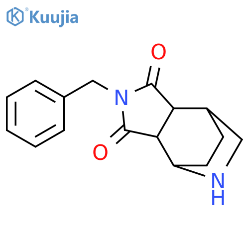 4,7-Ethano-1H-pyrrolo[3,4-c]pyridine-1,3(2H)-dione, hexahydro-2-(phenylmethyl)- structure