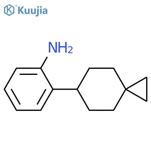 2-{spiro2.5octan-6-yl}aniline structure