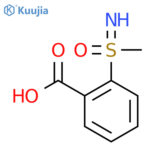2-imino(methyl)oxo-lambda6-sulfanylbenzoic acid structure