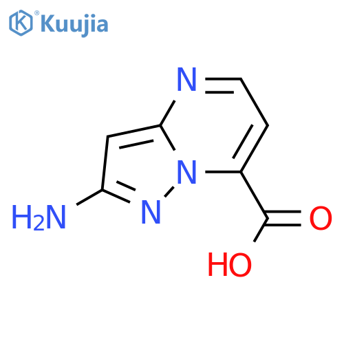 2-aminopyrazolo1,5-apyrimidine-7-carboxylic acid structure
