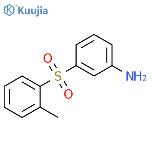 3-(2-methylbenzenesulfonyl)aniline structure