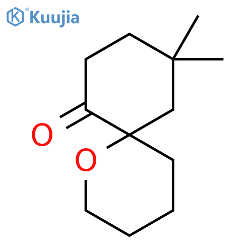 10,10-dimethyl-1-oxaspiro5.5undecan-7-one structure