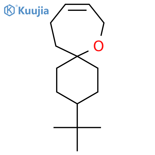 3-tert-butyl-7-oxaspiro5.6dodec-9-ene structure