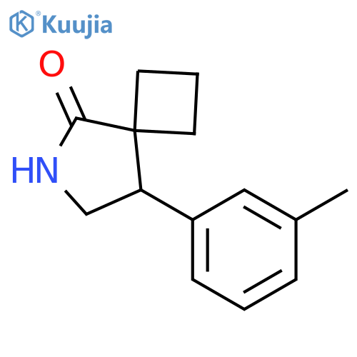 8-(3-methylphenyl)-6-azaspiro3.4octan-5-one structure