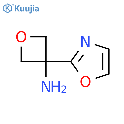 3-(1,3-oxazol-2-yl)oxetan-3-amine structure