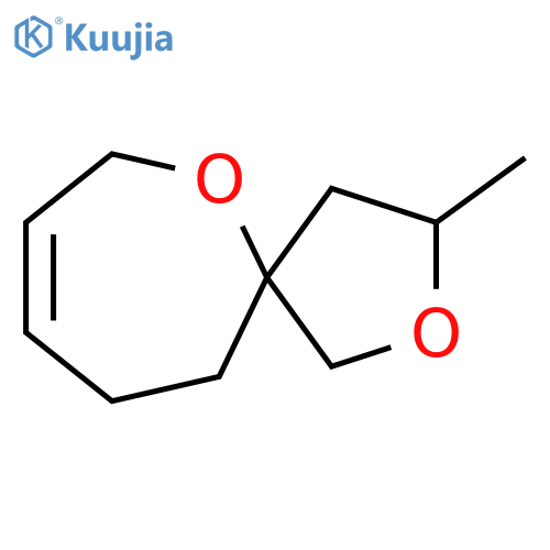 3-methyl-2,6-dioxaspiro4.6undec-8-ene structure