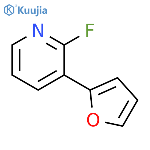 2-fluoro-3-(furan-2-yl)pyridine structure
