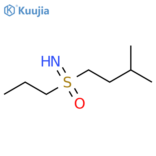 imino(3-methylbutyl)propyl-lambda6-sulfanone structure