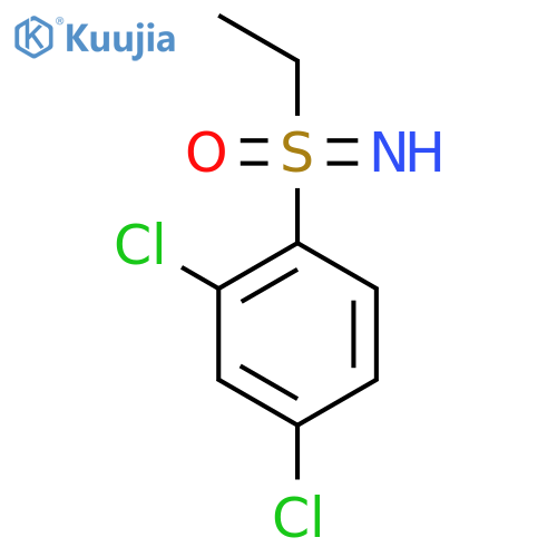 (2,4-dichlorophenyl)(ethyl)imino-lambda6-sulfanone structure