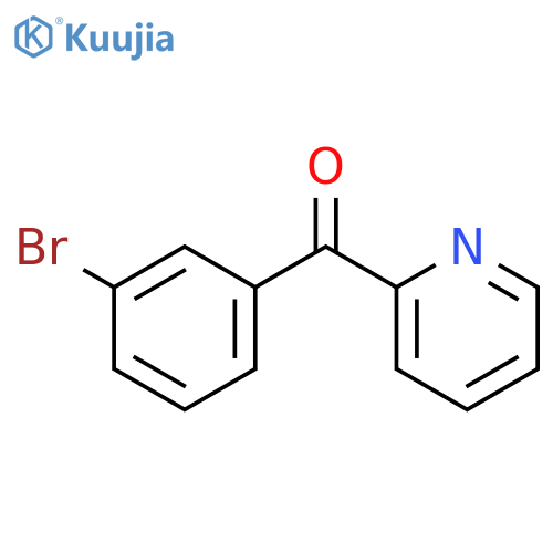 2-(3-BROMOBENZOYL)PYRIDINE structure