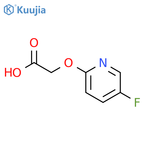 2-(5-fluoropyridin-2-yl)oxyacetic acid structure