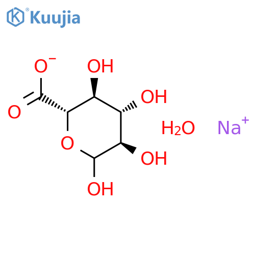 D-Glucuronic acid,sodium salt, hydrate (1:1:1) structure