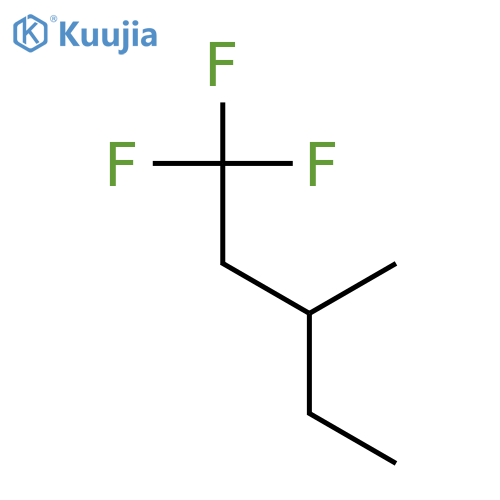 1,1,1-trifluoro-3-methylpentane structure