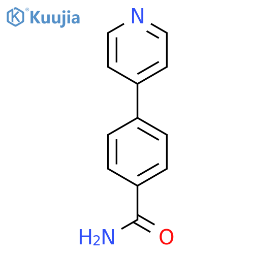 4-(Pyridin-4-yl)benzamide structure