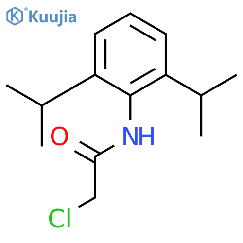 N-2,6-Bis(propan-2-yl)phenyl-2-chloroacetamide structure