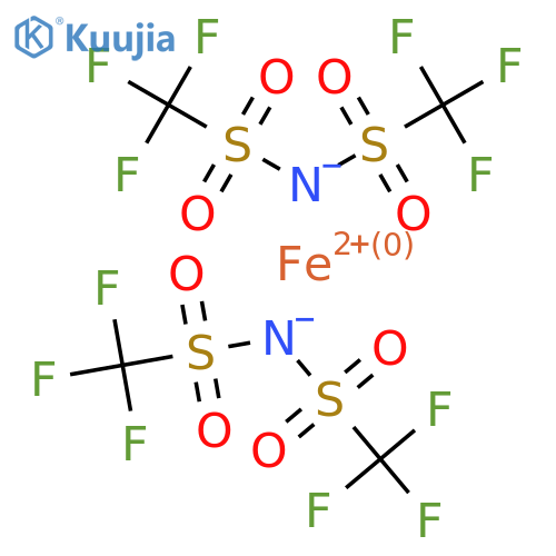 Iron(II)tris(trifluoromethylsulfonyl)imide structure