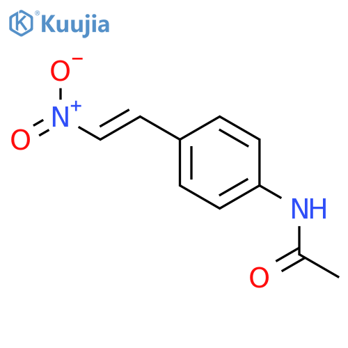 1-(4-Acetamidophenyl)-2-nitroethene structure