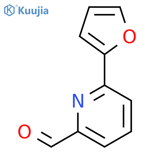 6-(furan-2-yl)pyridine-2-carbaldehyde structure
