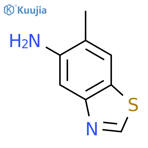5-Benzothiazolamine,6-methyl- structure