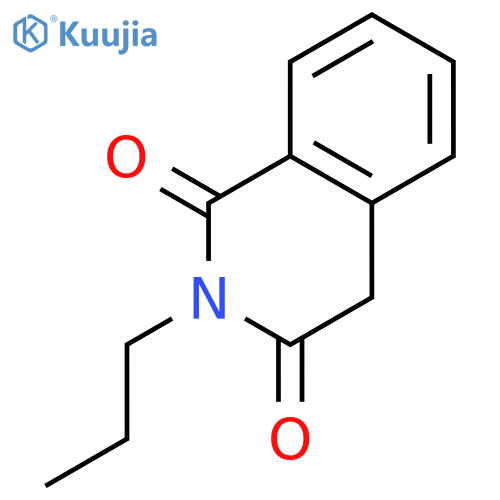1,3(2H,4H)-Isoquinolinedione, 2-propyl- structure