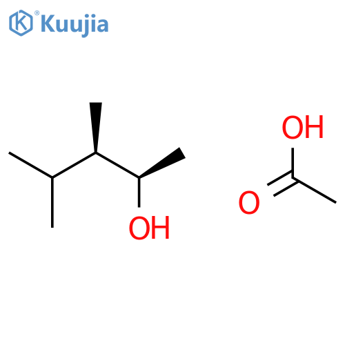 2-Pentanol, 3,4-dimethyl-, acetate, (R*,R*)- structure