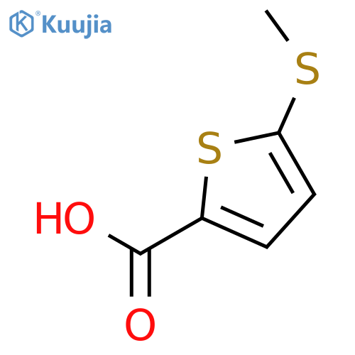 5-(Methylthio)thiophene-2-carboxylic Acid structure