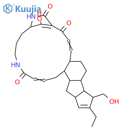 Pactamide A; 31-Hydroxy, 9,10-didehydro structure