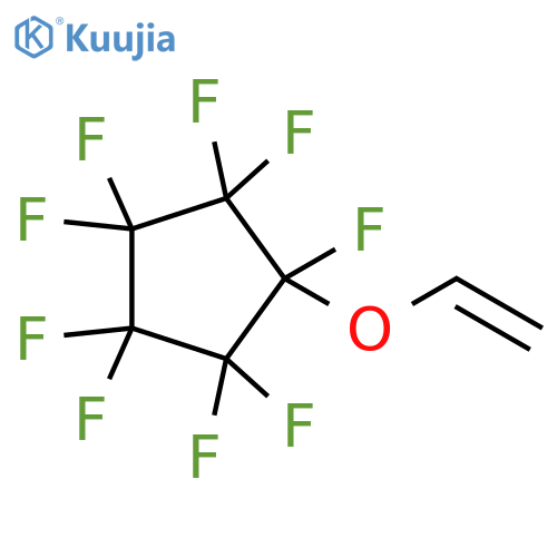 Cyclopentane, 1-(ethenyloxy)-1,2,2,3,3,4,4,5,5-nonafluoro- structure