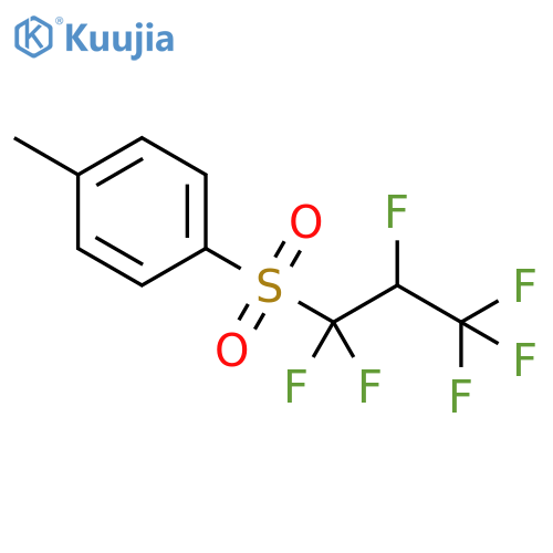 Benzene, 1-[(1,1,2,3,3,3-hexafluoropropyl)sulfonyl]-4-methyl- structure