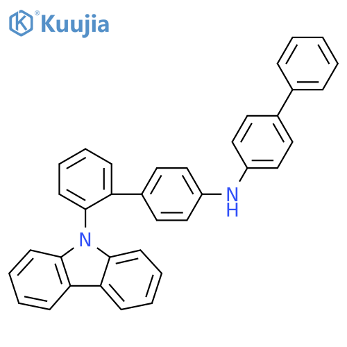 N-[4-(2-Carbazol-9-ylphenyl)phenyl]-4-phenylaniline structure
