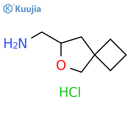 {6-oxaspiro[3.4]octan-7-yl}methanamine hydrochloride structure