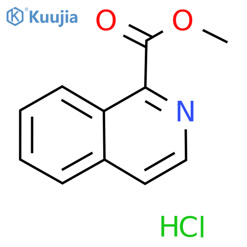 methyl isoquinoline-1-carboxylate Hydrochloride structure
