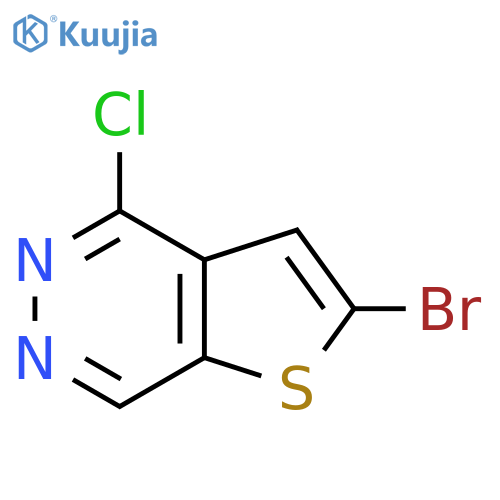 2-BROMO-4-CHLOROTHIENO[2,3-D]PYRIDAZINE structure
