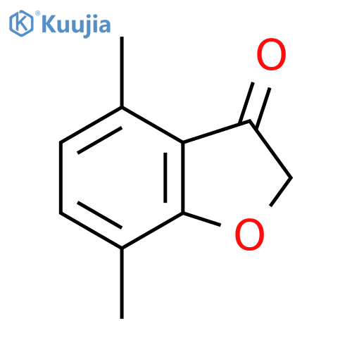 3(2H)-Benzofuranone,4,7-dimethyl- structure