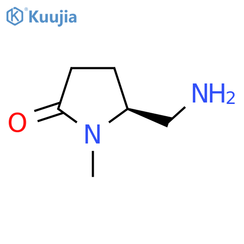 (5S)-5-(aminomethyl)-1-methylpyrrolidin-2-one structure