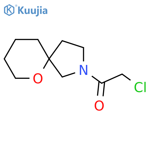 2-Chloro-1-(6-oxa-2-azaspiro[4.5]decan-2-yl)ethan-1-one structure