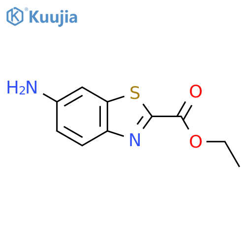 Ethyl 6-amino-1,3-benzothiazole-2-carboxylate structure