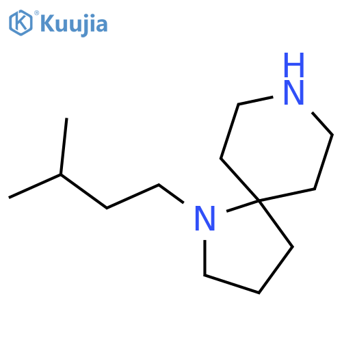 1-(3-methylbutyl)-1,8-diazaspiro4.5decane structure