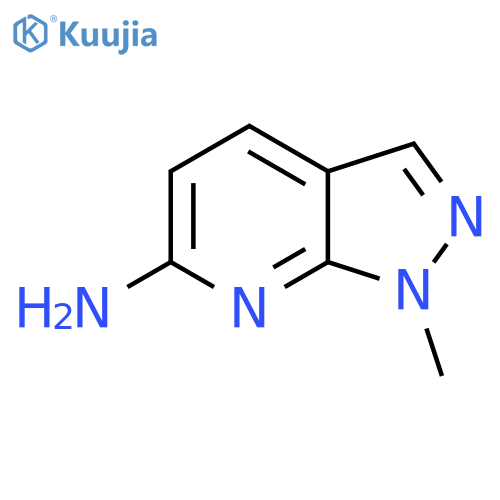 1-Methyl-1H-pyrazolo3,4-bpyridin-6-amine structure