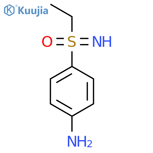 (4-aminophenyl)(ethyl)imino-lambda6-sulfanone structure