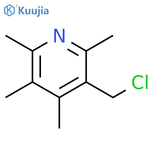 3-(Chloromethyl)-2,4,5,6-tetramethylpyridine structure
