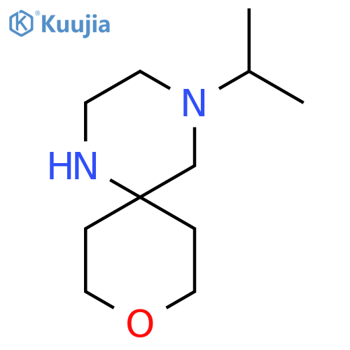 4-Isopropyl-9-oxa-1,4-diazaspiro[5.5]undecane structure