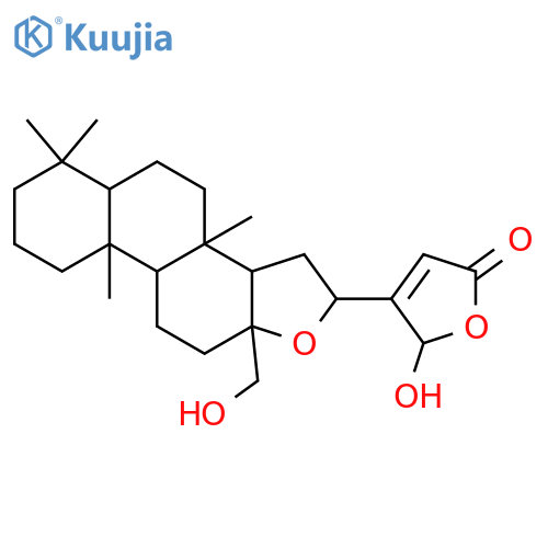 13,16-Epoxy-24,25-dihydroxy-17-cheilanthen-19,25-olide; (13α,16R,25ξ)-form structure
