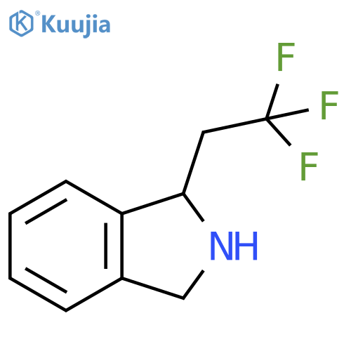 1-(2,2,2-trifluoroethyl)-2,3-dihydro-1H-isoindole structure